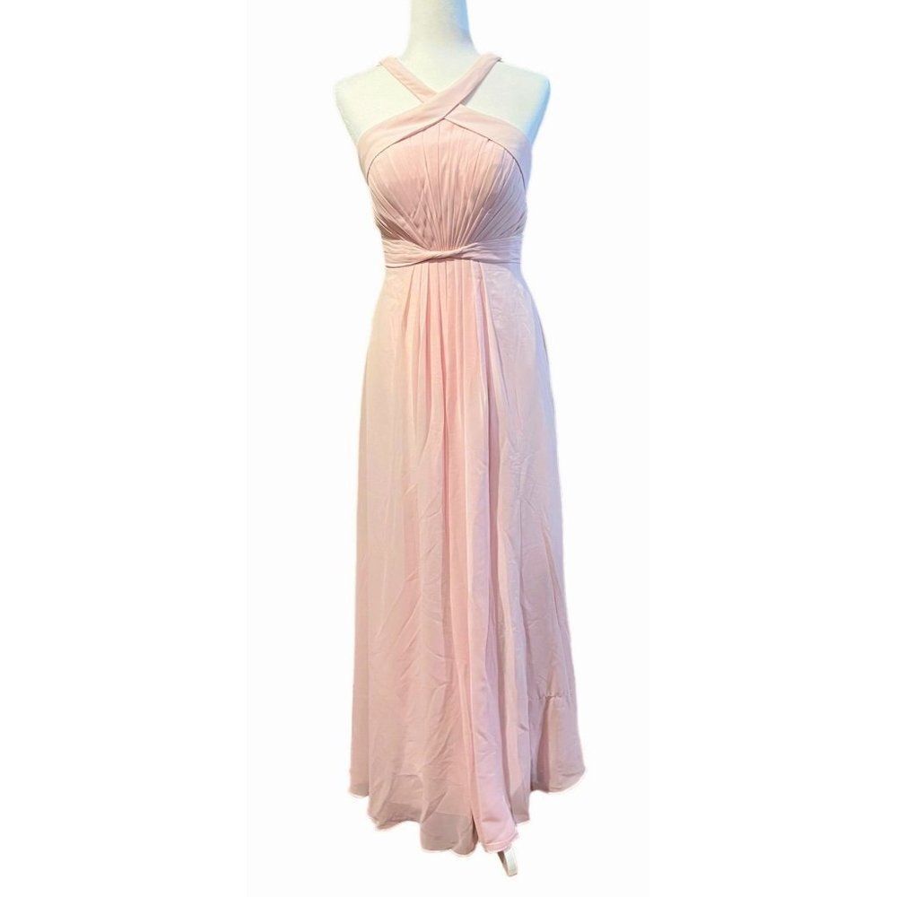 Azazie Anthea‎ Blushing Pink Size A2 NWT